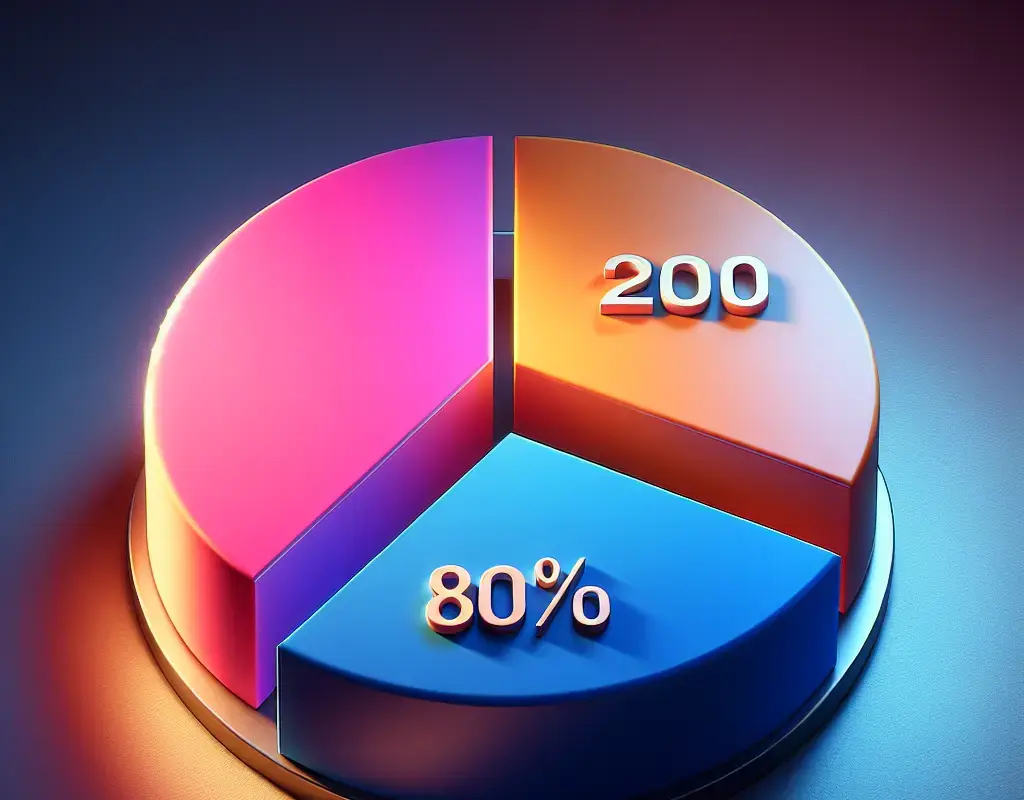 Efeito Pareto: Maximize Lucros, Minimize o Estresse (Regra 80/20) - Imagem Destacada
